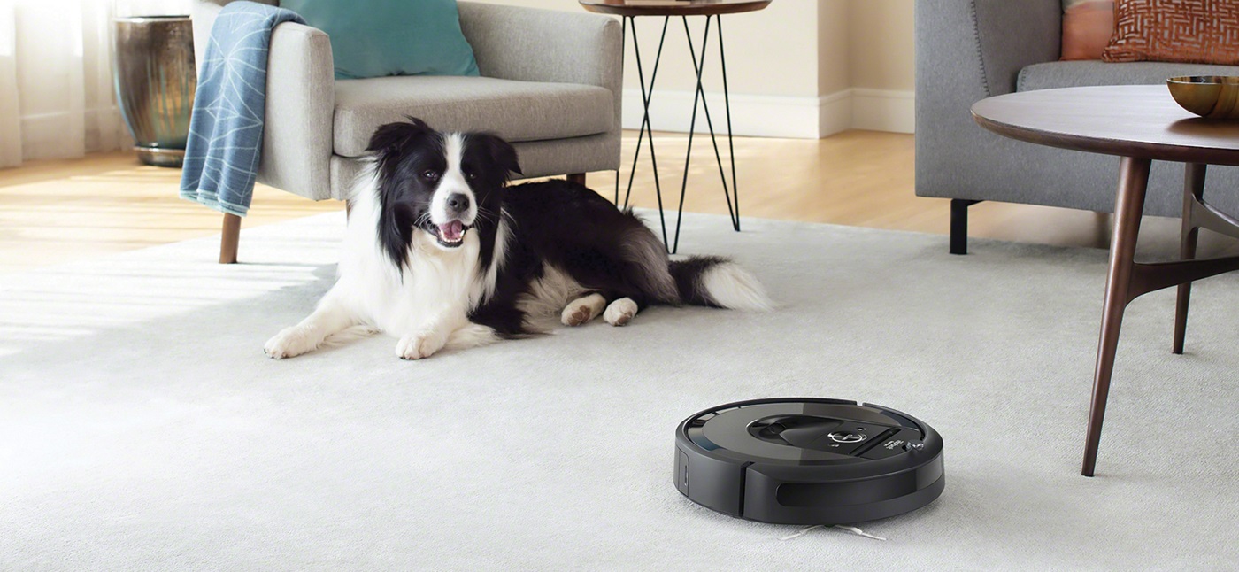 iRobot roomba with pet
